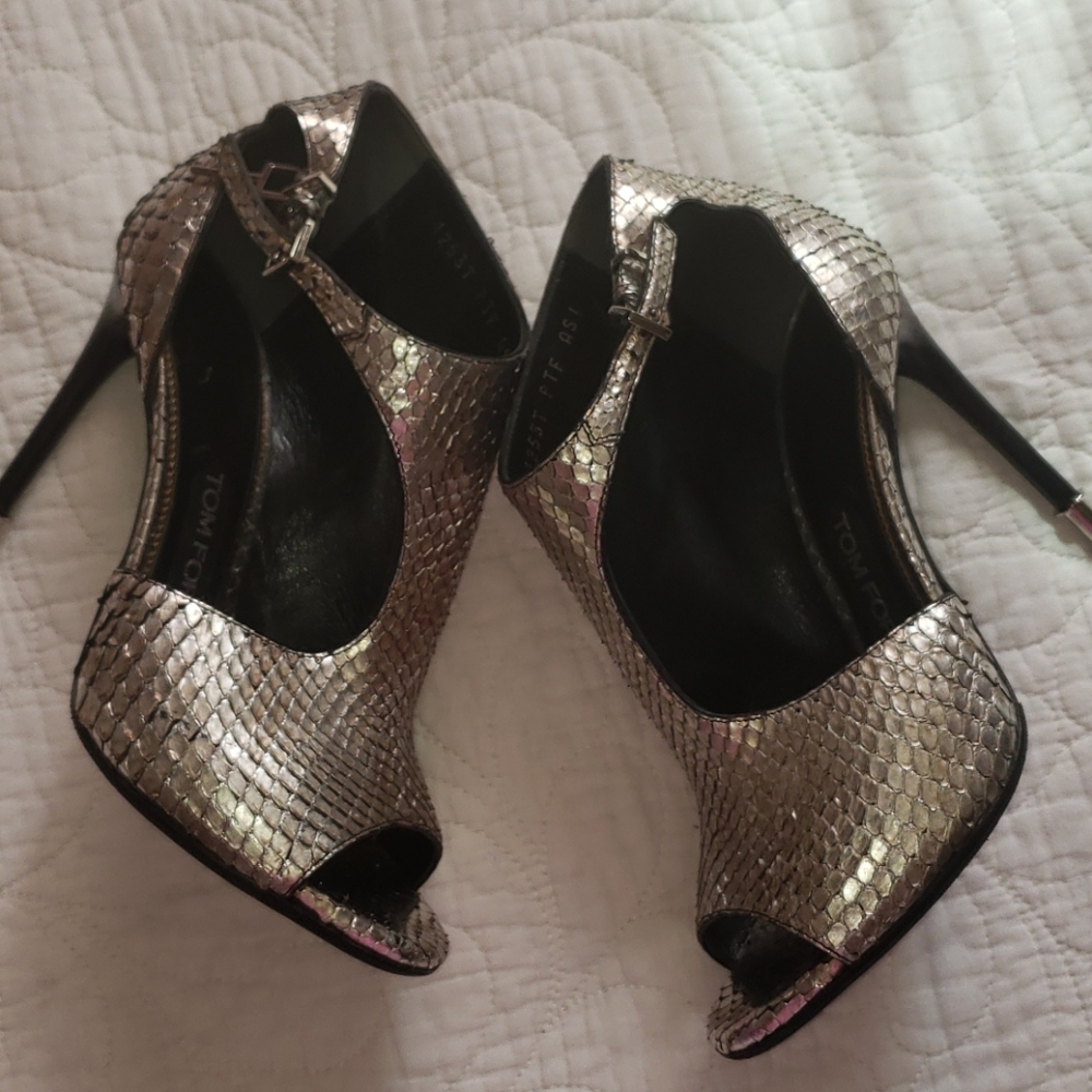 Tom Ford Python Heels - image 3
